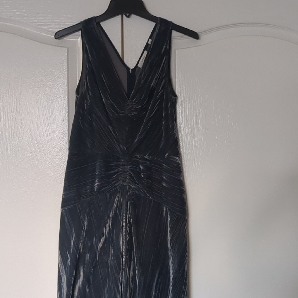 Vince Sleek Black Midi Dress